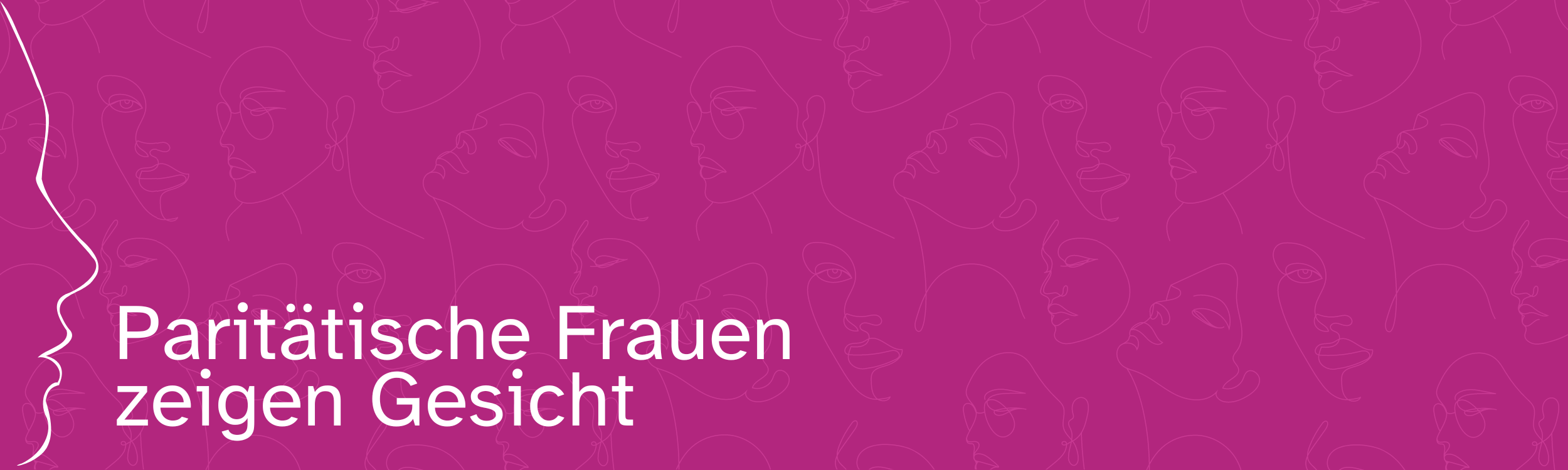 Logo:  Parit&auml;tische Frauen zeigen Gesicht