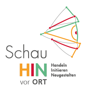 Logo: Schau Hin vor Ort
